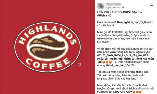 Vụ lùm xùm Highlands Coffee và khách “gọi-một-chai-nước”: Đơn giản là chúng ta được làm những điều mà nội quy không cấm!